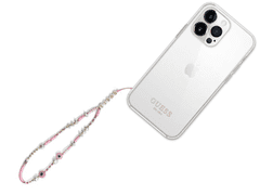 Guess GUSTBOHP zapestnica / obesek za telefon - Beads Shell roza