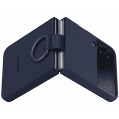 Samsung Original silikonski Ring Case ovitek EF-PF721TNE za Galaxy Z Flip 4 - temno modra