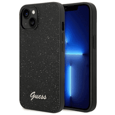 Guess GUHCP14SHGGSHK ovitek za iPhone 14 6.1 - črn z bleščicami