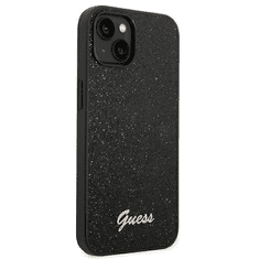 Guess GUHCP14SHGGSHK ovitek za iPhone 14 6.1 - črn z bleščicami