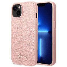 Guess GUHCP14MHGGSHP ovitek za iPhone 14 Plus 6.7 - roza z bleščicami