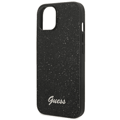 Guess GUHCP14SHGGSHK ovitek za iPhone 14 6.1 - črn z bleščicami