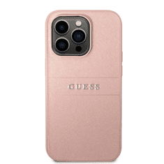 Guess GUHCP14XPSASBPI usnjen ovitek za iPhone 14 Pro Max - roza