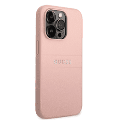 Guess GUHCP14XPSASBPI usnjen ovitek za iPhone 14 Pro Max - roza