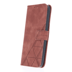 Havana Preklopna torbica Fancy Diary Grafik Samsung Galaxy A13 LTE A135 - rjava