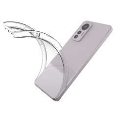 Onasi Clear Case 1,8 mm silikonski ovitek za Xiaomi 12 Lite - prozoren