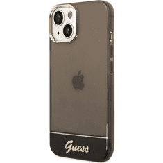 Guess GUHCP14SHGCOK ovitek za iPhone 14 6.1 - temno prozoren