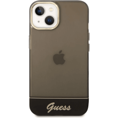 Guess GUHCP14SHGCOK ovitek za iPhone 14 6.1 - temno prozoren