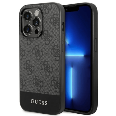 Guess GUHCP14LG4GLGR ovitek za iPhone 14 Pro - siv