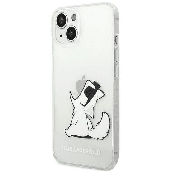 Karl Lagerfeld Originalen ovitek iPhone 14 Plus 6.7 - Choupette Fun - prozoren ovitek - KLHCP14MCFNRC