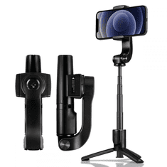 Spigen S610W selfie tripod GIMBAL stojalo za snemanje in slikanje selfie posnetkov - črn