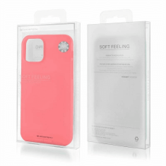 Goospery Soft Feeling silikonski ovitek za iPhone 14 6.1 - roza