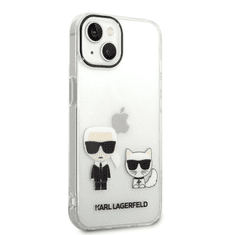 Karl Lagerfeld Originalen ovitek iPhone 14 Plus - Full Bodies - prozoren ovitek - KLHCP14MCKTR