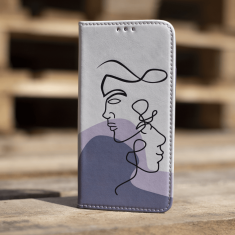 Onasi Smart Art Lady preklopna torbica za Samsung Galaxy A22 A226 5G