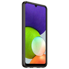 Samsung Original ovitek EF-QA225TBE za Galaxy A22 A225 LTE - črn