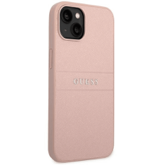 Guess GUHCP14SPSASBPI usnjen ovitek za iPhone 14 6.1 - roza