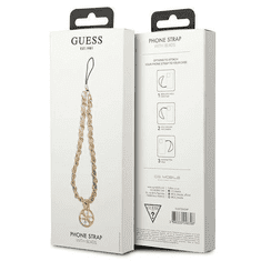 Guess GUSTSAS4P zapestnica / obesek za telefon - Chain Charms zlata