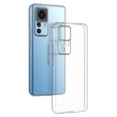 Onasi Clear Case 1,8 mm silikonski ovitek za Xiaomi 12T / Xiaomi 12T Pro - prozoren