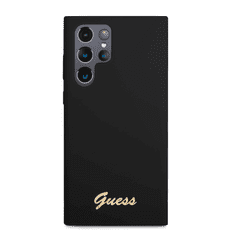 Guess GUHCS23LSLSMK ovitek za Samsung Galaxy S23 Ultra 5G - črn