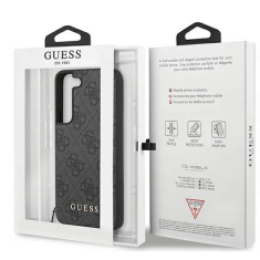 Guess GUHCS23MGF4GGR silikonski ovitek za Samsung Galaxy S23 Plus 5G - siv