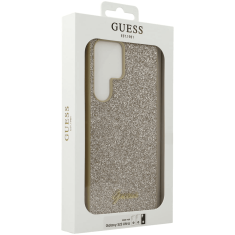 Guess GUHCS23LHGGSHD ovitek za Samsung Galaxy S23 Ultra 5G - zlata z bleščicami