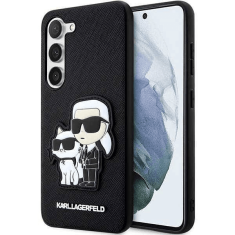 Karl Lagerfeld Originalen ovitek Samsung Galaxy S23 Plus 5G - IML NFT Full Bodies - črna zaščita - KLHCS23MSANKCPK