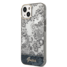 Guess GUHCP14MHGPLHG ovitek za iPhone 14 Plus - Toile De Jouy - Porcelanasta kolekcija