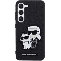 Karl Lagerfeld Originalen ovitek Samsung Galaxy S23 Plus 5G - IML NFT Full Bodies - črna zaščita - KLHCS23MSANKCPK