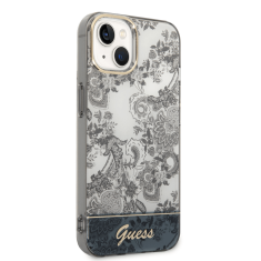 Guess GUHCP14MHGPLHG ovitek za iPhone 14 Plus - Toile De Jouy - Porcelanasta kolekcija