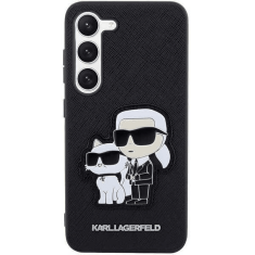 Karl Lagerfeld Originalen ovitek Samsung Galaxy S23 5G - IML NFT Full Bodies - črna zaščita - KLHCS23SSANKCPK