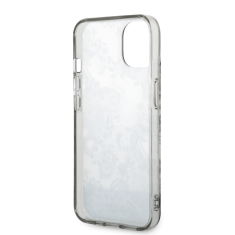 Guess GUHCP14MHGPLHG ovitek za iPhone 14 Plus - Toile De Jouy - Porcelanasta kolekcija