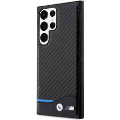 Bmw Ovitek Carbon BMHCS23L22NBCK za Samsung Galaxy S23 Ultra 5G - črn