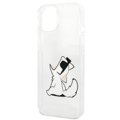 Karl Lagerfeld Originalen ovitek iPhone 14 Plus 6.7 - Choupette Fun - prozoren ovitek - KLHCP14MCFNRC