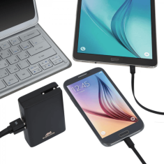 RIVA POWER zunanja baterija powerbank in polnilec VA4736 5000 m/Ah + kabel USB z MicroUSB