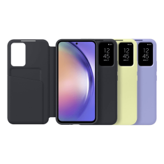 Samsung Original torbica S-View Wallet EF-ZA546CBE za Galaxy A54 - črn