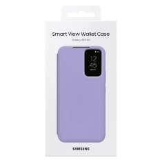 Samsung Original torbica S-View Wallet EF-ZA546CVE za Galaxy A54 - lila