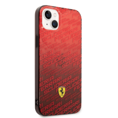 Ferrari Silikonski ovitek Scuderia FEHCP14MEAOR za iPhone 14 Plus - rdeč