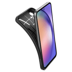 Spigen Liquid Air silikonski ovitek za Samsung Galaxy A54 črn