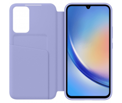 Samsung Original torbica S-View Wallet EF-ZA346CVE za Galaxy A34 - vijola