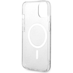 Guess Originalni ovitek GUHMP13MH4STK z Magsafe za iPhone 13 6.1 - črn