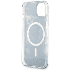 Guess Originalni Marmor ovitek GUHMP14SHTMRSK z Magsafe za iPhone 14 6.1 - črn