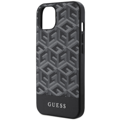 Guess Originalni ovitek G-Cube GUHMP14SHGCFSEW z Magsafe za iPhone 14 6.1 - črn