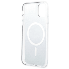 Guess Originalni ovitek GUHMN61H4STK z Magsafe za iPhone 11 / iPhone XR - črn