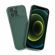 Onasi Lens Cover silikonski ovitek zaščita za Samsung Galaxy A34 - zelen