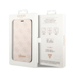 Guess Ovitek GUBKP14SHG4SHP za iPhone 14 6.1 knjiga roza