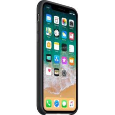 Apple Original ovitek Silicon case MQT12FE/A za iPhone X - črn