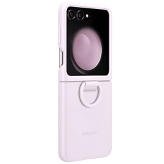 Samsung Original Indigo Silicon Case with Ring ovitek EF-PF731TVE za Galaxy Z Flip 5 - lavander