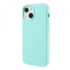 Goospery Soft Feeling silikonski ovitek za iPhone 15 Plus - mint