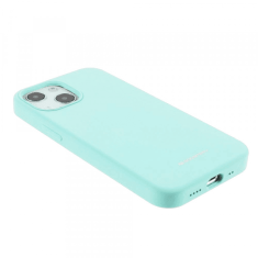 Goospery Soft Feeling silikonski ovitek za iPhone 15 Plus - mint