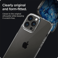 Spigen Liquid Crystal ovitek za iPhone 15 Pro - prozoren